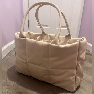 Cream tote bag ulta beauty